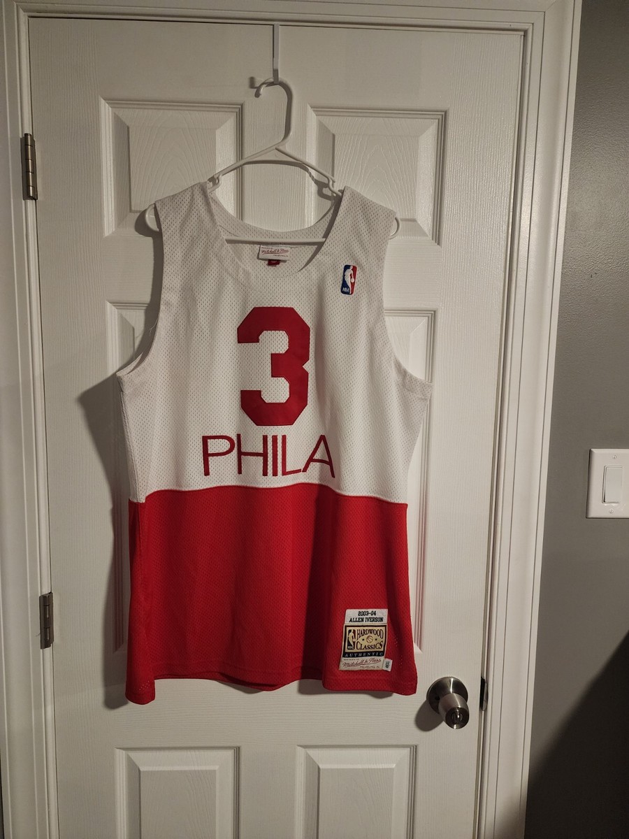 Authentic Allen Iverson 03/04 Mitchell & Ness Philadelphia 76ers