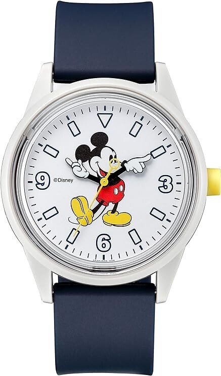 CITIZEN Q&Q Disney Mickey Mouse Watch RP20-809 Quartz Solar