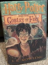 Harry Potter and the Goblet of Fire by J. K. Rowling (2000, Hardcover)(L2)