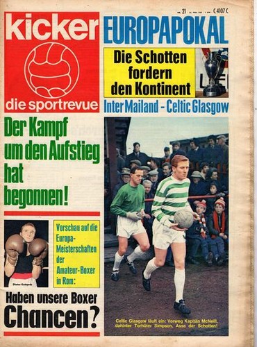 Kicker die Sportrevue Nr. 21/1967 22.05.1967 Der Kampf um den Aufstieg hat begon