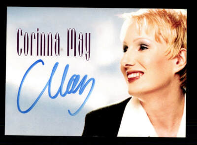 Corinna May Autogrammkarte Original Signiert ## BC 149562