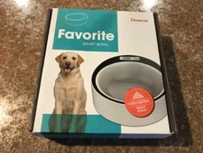 Favorite Dog Cat Digital Scale Food Control Smart Bowl Pet Feeder NWT FAST SHIP