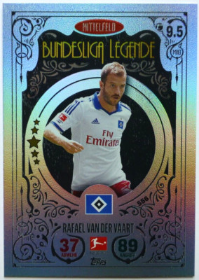 TCS 1958 Topps Match Attax Bundesliga 2023/24 Rafael van der Vaart Legende 556
