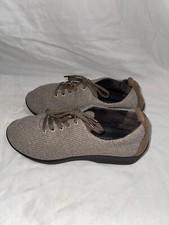 Arcopedico LS Shocks Brown Knit Lace Up Shoes Vegan Sneakers Women's 41 9.5-10 