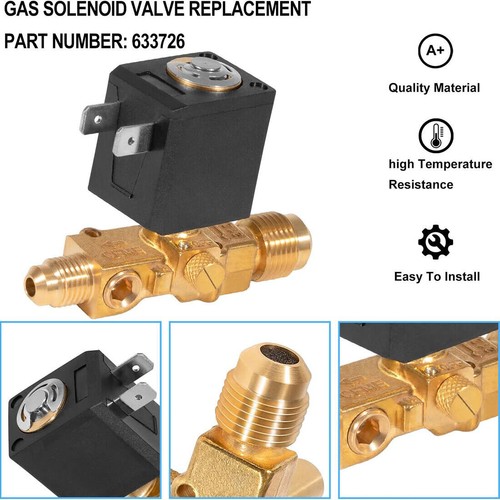 633726 Conjunto de válvula de gas para refrigerador Norcold N611 N621 N641 N811 N821 1210 - Imagen 15 de 20