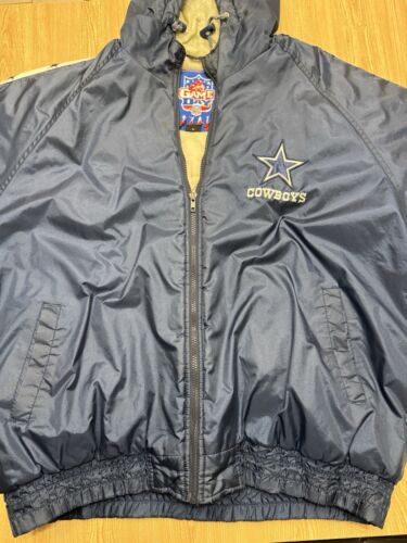 Vintage 90’s Dallas Cowboys NFL Game Day Puffer Jacket Sz XL - Picture 2 of 9