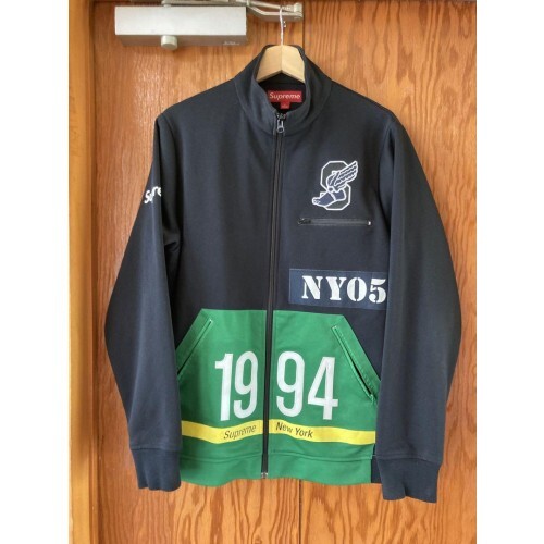 OLD Supreme Stadium Track Jacket Black for Men Size M 2005 OLD Supreme Stadium Track Jacket Black for Men Size M 2005
