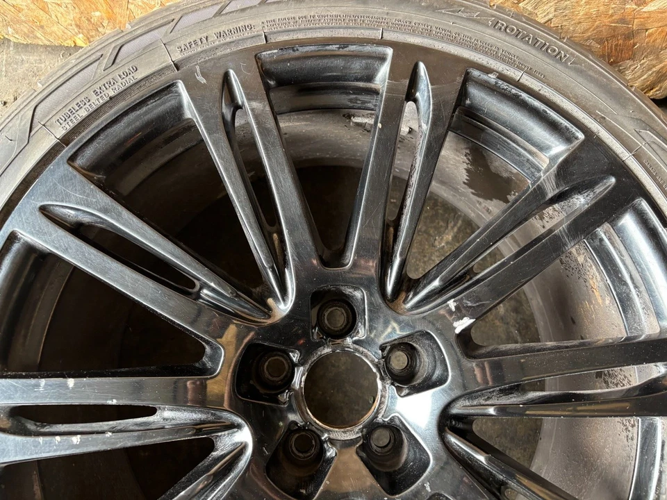 AUDI A7 S7 A6 S6 OEM 12-17  ALUMINUM ALLOY 10-SPOKE WHEEL RIM TIRE 20x9" - Image 2 of 4