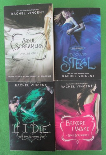 SET 4 TRADE PB SOUL SCREAMERS SERIE VON RACHEL VINCENT - ENTHÄLT 3 IN 1 OMNIBUS