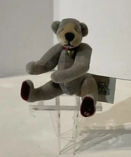 Ganz Cottage Collectibles 4" Miniature Bear Christy Rave Mistletoe Bell 