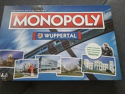 MONOPOLY Wuppertal -Brandneu- Brettspiel Gesellschaftsspiel Cityedition deutsch