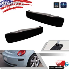 For 06-10 VW Volkswagen Beetle Smoke Rear Bumper Side Marker Lights Covers L & R