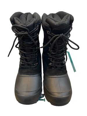 Northeast Outfitters Kids Pac Winter Boots Size 6 Black 3M Thinsulate Insulation