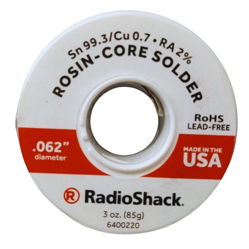 HARRIS 327788 0.5 OZ. ROSIN CORE SOLDER WIRE FOR ELECTRICAL