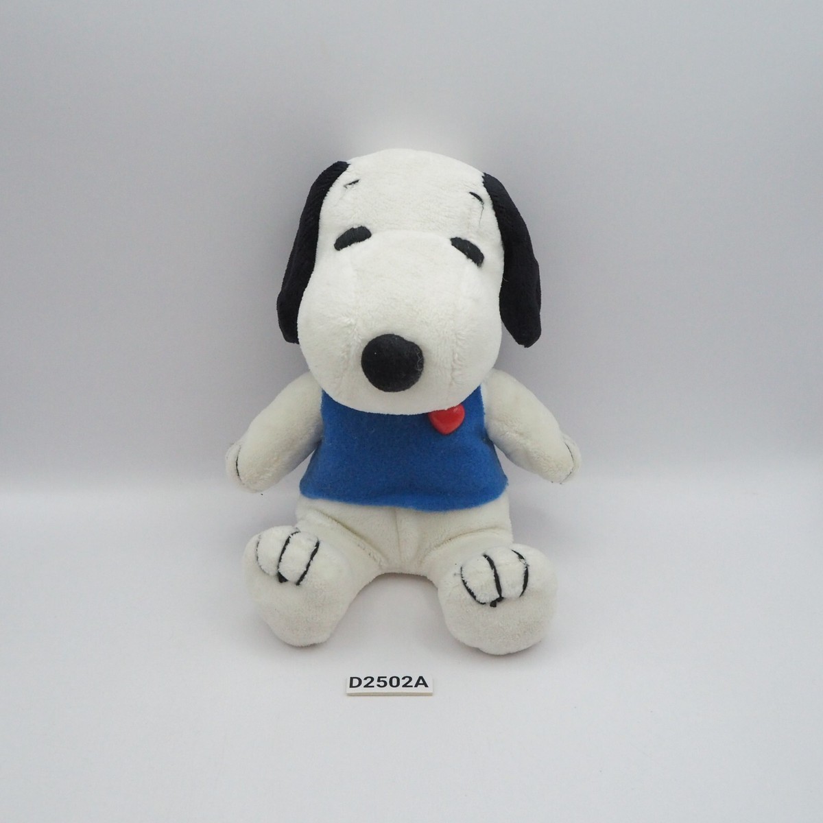 Snoopy Peanuts D2502A Sanrio Blue Shirt Plush 6