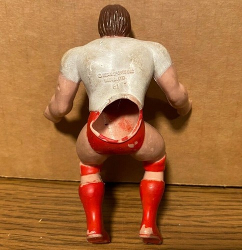 Vintage Hot Rod Rowdy Roddy Piper Action Figure 1985 LJN Finger Puppet WWF WWE - Picture 2 of 4