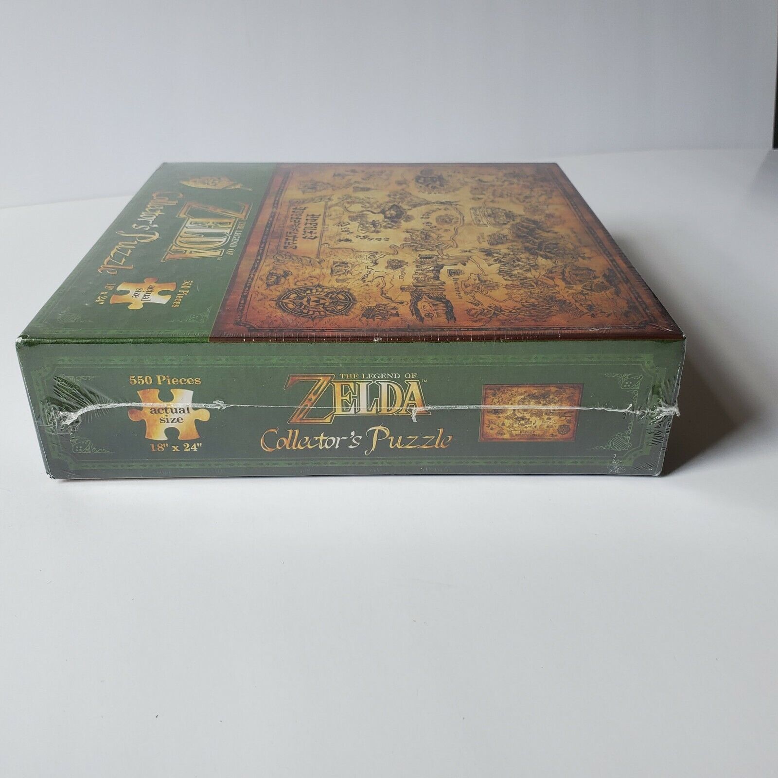 The Legend of Zelda Collector's Edition Puzzle NEW Hyrule Map 550 pcs, 18  x 24