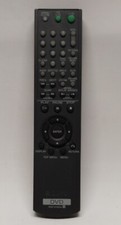 SONY RMT-D165A Remote Control DVD TV with Battery Cover Tested OEM Original