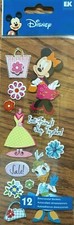 Disney Minnie Mouse Daisy Duck Dress Up Shopping Friends Sale Purse Stickers