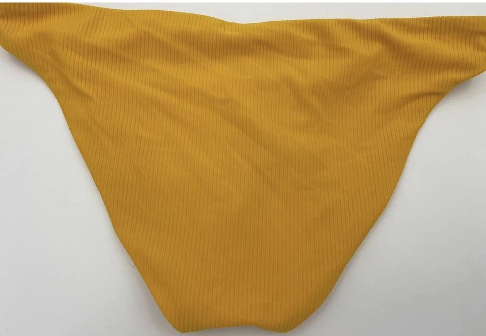 Traje de baño Bar III parte inferior de bikini anudada en amarillo caléndula talla XL nuevo con etiquetas Foto 2 de 3