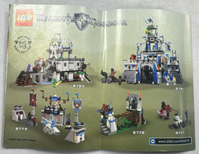 Instruction Book Only For LEGO KNIGHTS' KINGDOM Jayko 8783 (B71)