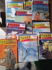 Fumetti di Guerra Lotto Di Nove albi  -guerra d' Eroi - raccolti e Originali 