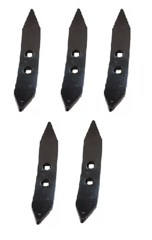 5 of Spring Tooth Reversible Cultivator Point 2" Wide x 5/16" Thick x 10.5"