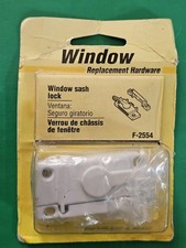 Prime-Line F-2554 Window Replacement Hardware Sash Lock - White - NEVER OPENED