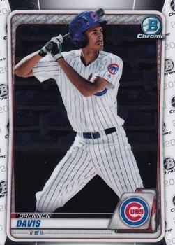 2020 Bowman #BCP-141 Brennen Davis Chrome Prospects NM