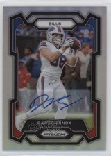 2023 Panini Prizm Silver Prizm Auto Dawson Knox #28 Auto 16wc