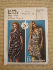 Butterick Sewing Pattern B5898 Dress Sizes XS-XL