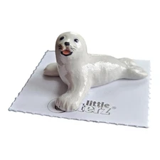 LITTLE CRITTERZ Harp Seal Pup "Torpedo" Miniature Figurine New FREE SHIP LC202