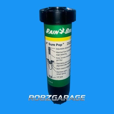 RAIN BIRD SURE-POP 4  POP-UP SPRINKLER 15  QUARTER 90 DEGREE