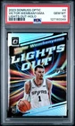 2023 PANINI DONRUSS OPTIC LIGHTS OUT HOLO #4 VICTOR WEMBANYAMA ROOKIE RC PSA 10