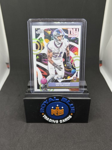 Abdul Carter Topps Cosmic Chrome White Hole Refractor Rookie 2025