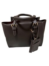 Borsa a tracolla Samantha Thavasa marrone tinta unita donna Giappone usata