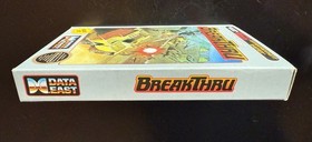 BreakThru Complete in Box CIB Data East No REV-A 5-Screw (Nintendo, NES 1987)🔥