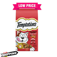 TEMPTATIONS Dry Cat Food, Block Party BBQ Flavor, Adult Cats, 3.15 lb Bag 2.98 per pound