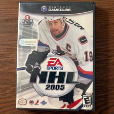 EA Sports NHL 2005 Nintendo GameCube NTSC Good Condition Sports Hockey Game