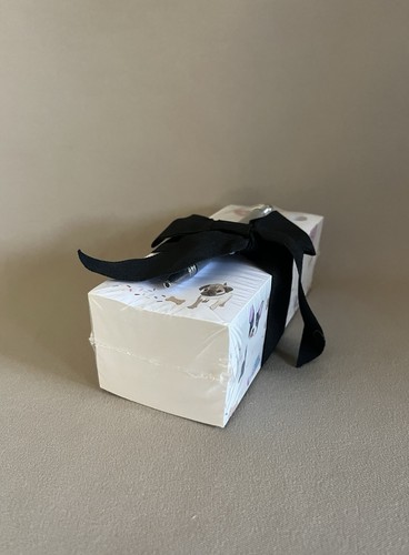 Notizblock & Stift-Set "Hunde und Donuts" Französische Bulldogge & Mops gefüttert, neu im Paket! - Bild 6 von 10