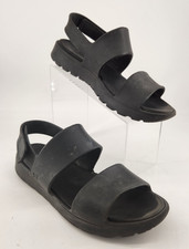 Skechers Women's Size 9 Black Foamies Footsteps Breezy Feels Sandals