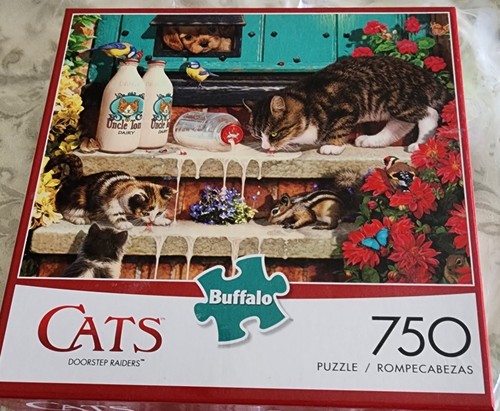 Buffalo Games Katzen Doorstep Raiders 750-teiliges Puzzle 17088 Kätzchen 2018