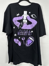 Olivia Rodrigo Guts Tour T-Shirt Women  s Size 3X Black Purple NWT
