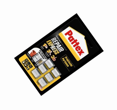 Pattex Repair Express Power Knete 6x5g 2K Epoxid Reparatur-Knetmasse PRX15