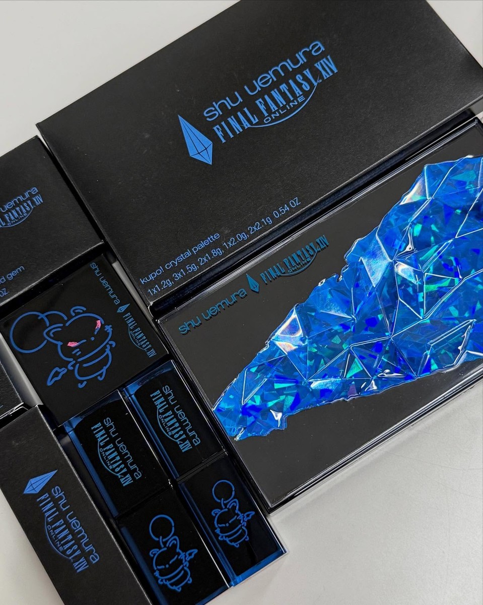 Shu Uemura x Final Fantasy XIV Kupo! Crystal Palette (Holiday 2025
