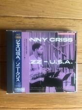 SONNY CRISS - JAZZ-U.S.A., JAPAN JAZZ CD, TOC...