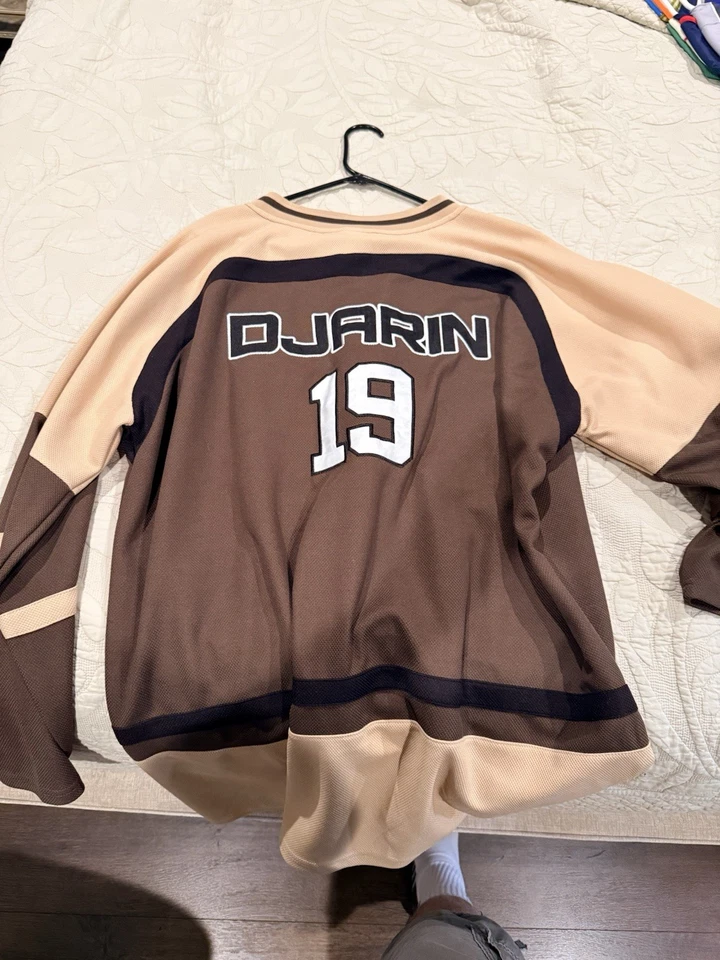 迪士尼星球大战曼多丽安丁·贾林曲棍球球衣男式2XL干净 — 第 4/4 张图片