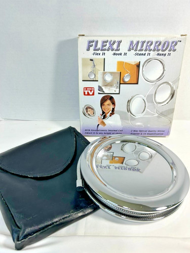 Vintage Flexible Gooseneck Vanity Mirror Flexi Mirror Igia Company Chrome
