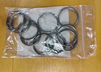 1.5-inch diameter McMaster Carr Stainless Steel Split Rings (10 pack)   New NIP
