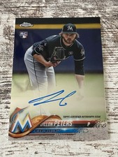 2018 Topps Chrome - Rookie Autographs Dillon Peters #RA-DP (AU, RC)